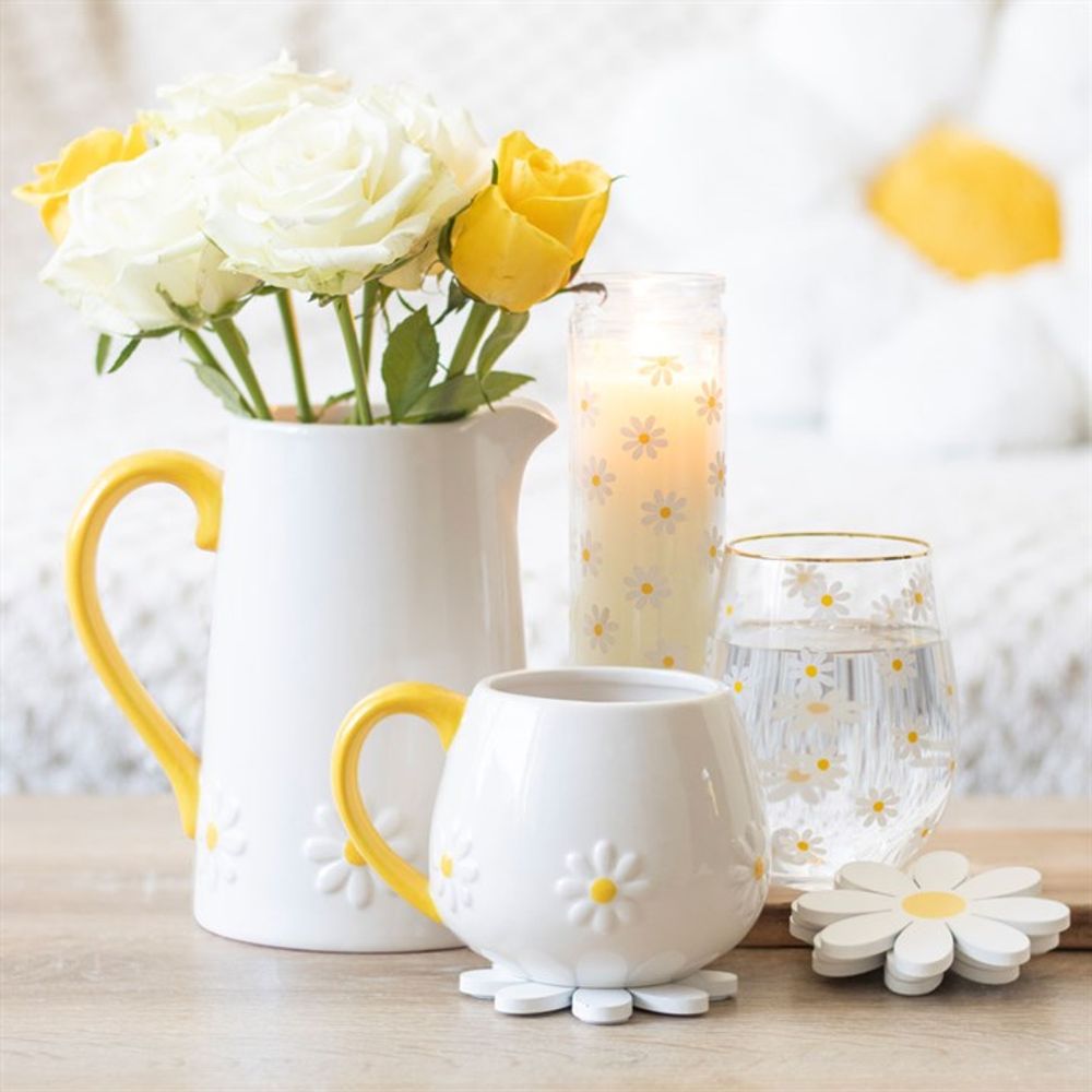 Eleanoras Daisy Shaped Coasters Coasters