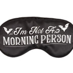 Eleanoras I'm Not A Morning Person Satin Sleep Mak Beauty Accessories