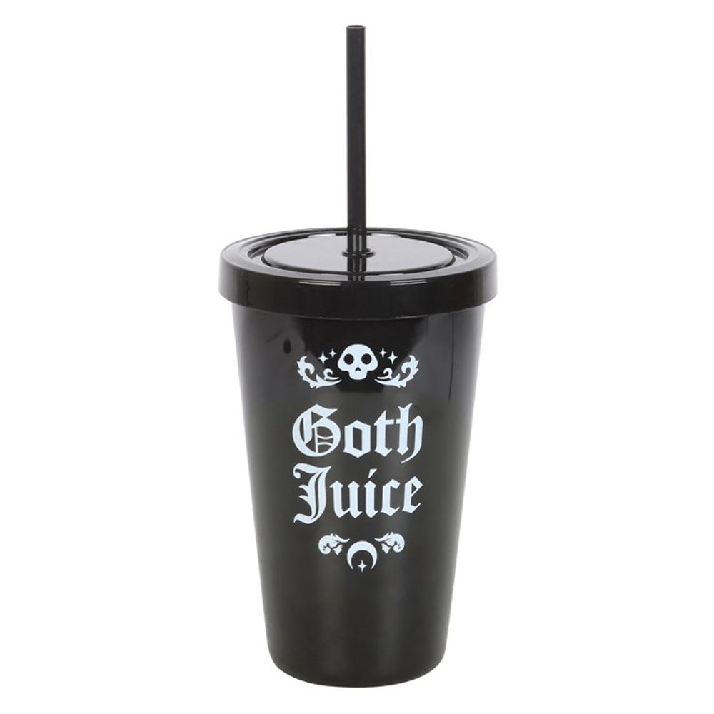 Eleanoras Goth Juice Tumbler With Straw Drinkware