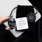 Eleanoras Black Labrodite Crystal Skull Crystals