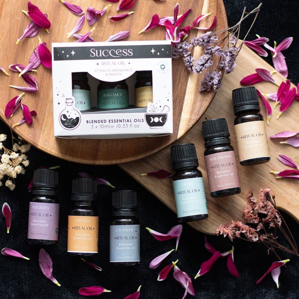 Eleanoras Stress Less Set Of 3 Ritual Blended Essential Oils Essential Oils