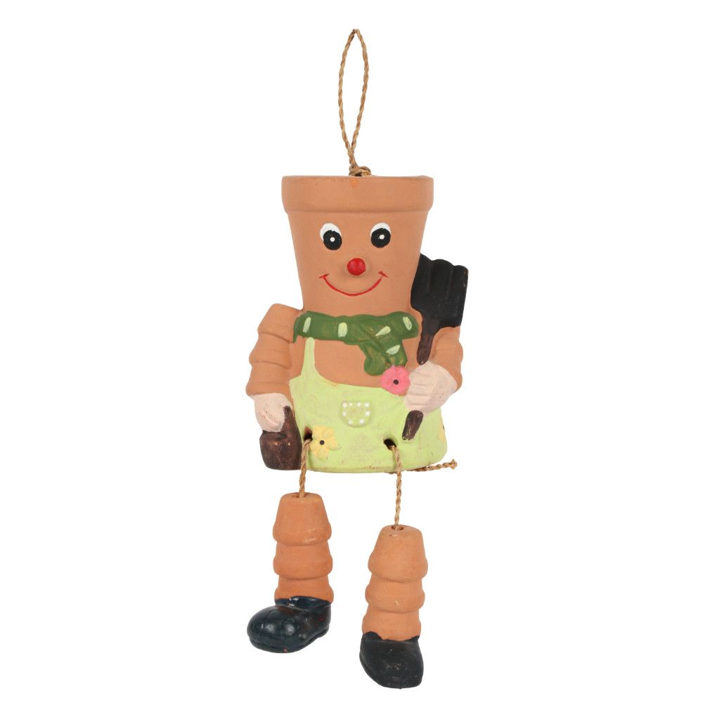 Eleanoras Terracotta Pot Man Planter Planters