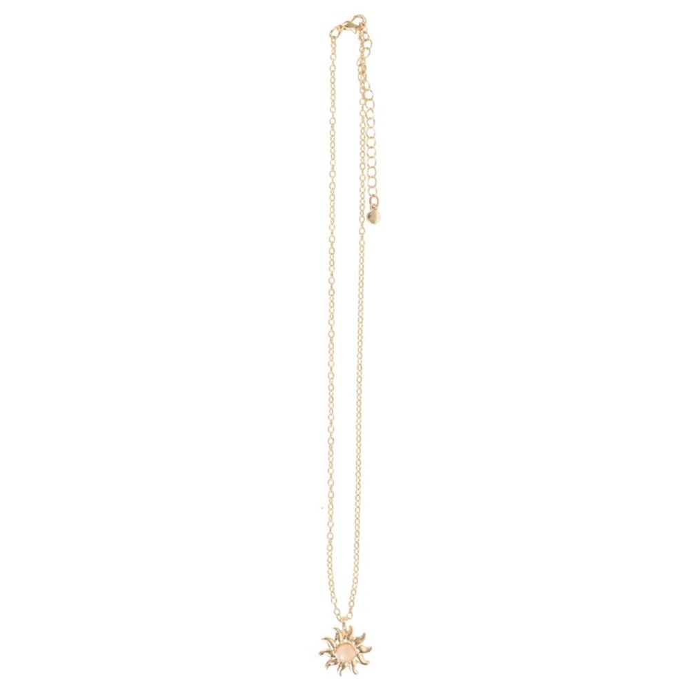 Eleanoras The Sun Celestial Rose Quartz Necklace Card Jewellery