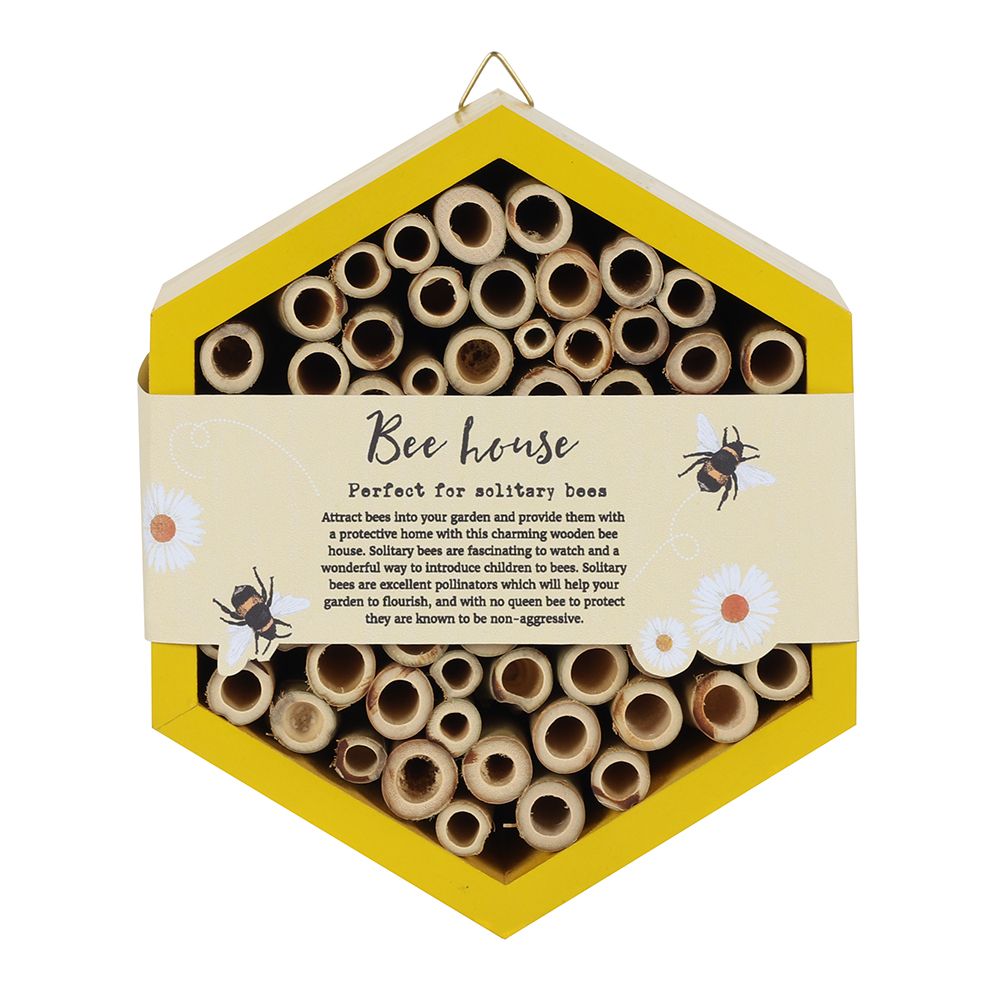 Eleanoras Wooden Bee House Bird & Wildlife Houses