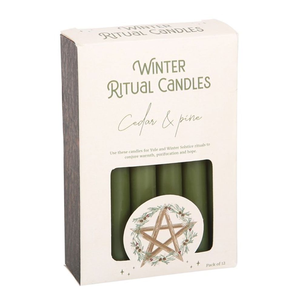 Eleanoras Cedar & Pine Winter Ritual Spell Candles Candles