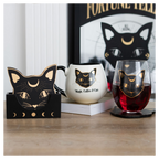 Eleanoras Magic, Coffee & Cats Rounded Mug Mugs